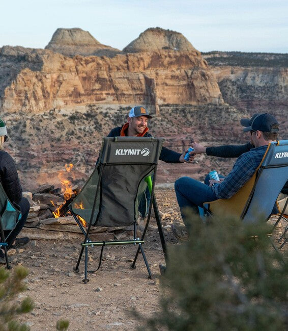 Klymit Ridgeline краткото пътническо кресло, синьо