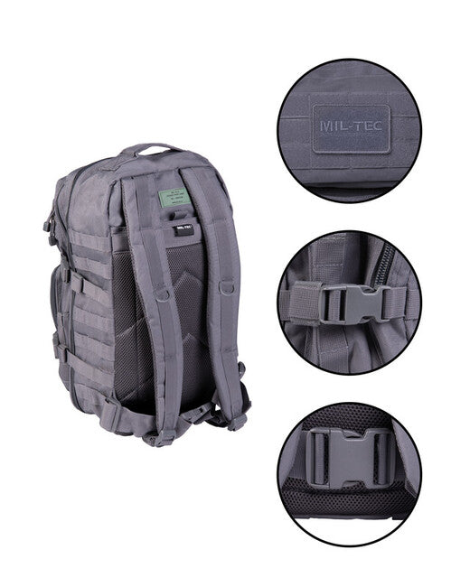 Mil-Tec ASSAULT II голяма раница, URBAN GREY