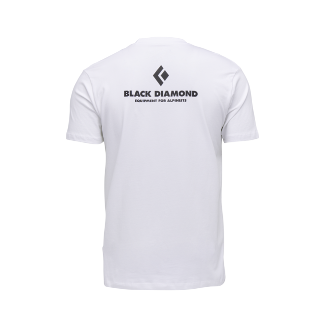 Black Diamond Equipment For Alpinist тениска мъжка с кратък ръкав, бяла