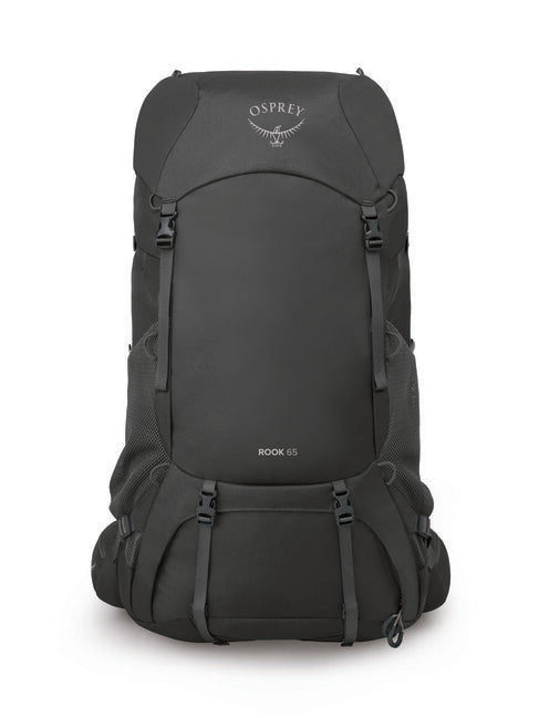 OSPREY ROOK 65 туристическа раница, тъмен антрацит/сребрист подплата
