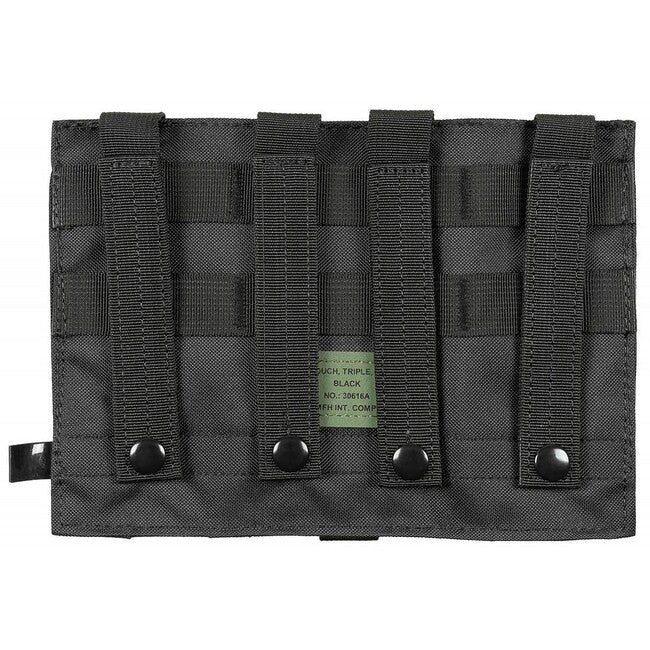MFH triple MOLLE чанта, черни