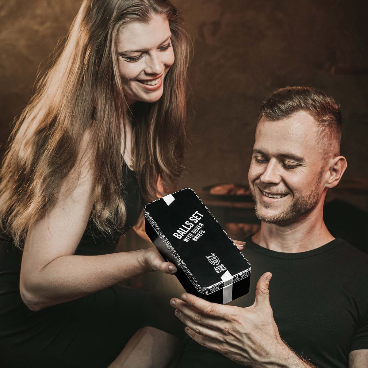 ANGRY BEARDS Komplexná starostlivosť o gule + boxerky