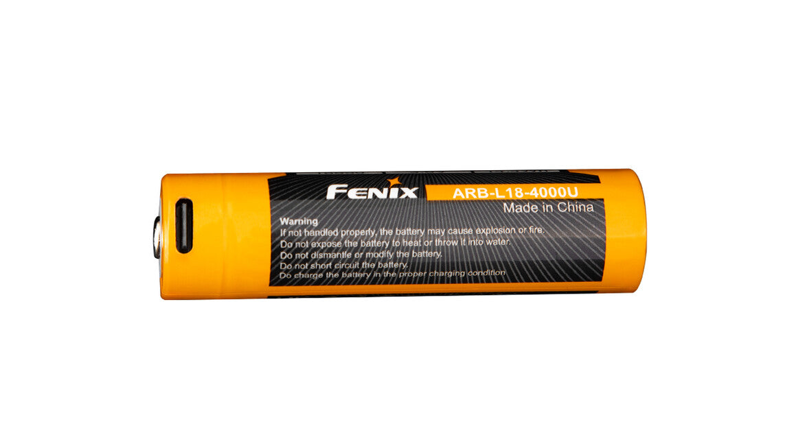 Fenix 18650 акумулаторна USB-C батерия 4000 mAh (Li-Ion)