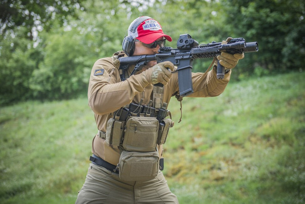Helikon-Tex Range Tactical ръкавици, койот / адаптивно зелено