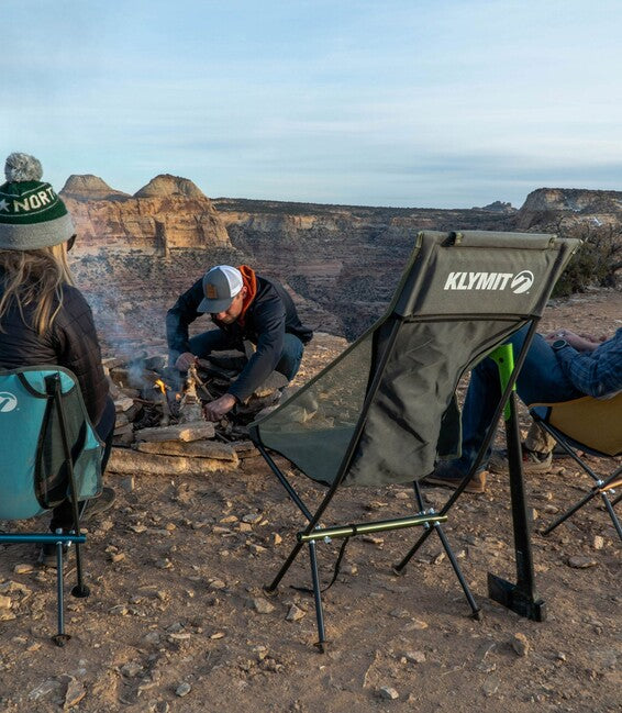 Klymit Ridgeline сгъваемо кресло, синьо