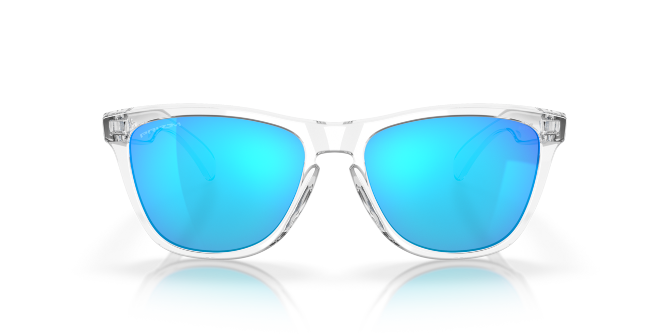 Oakley FROGSKINS слънчеви очила с рамка Crystal Clear и със стъкла Prizm Sapphire Iridium 55