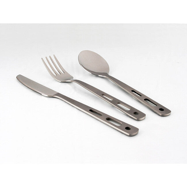 Lifeventure Knife Fork Spoon Set - Basic туристически прибори