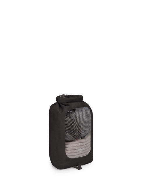 OSPREY DRY SACK 6 непромокаем чувал с прозорец, черен