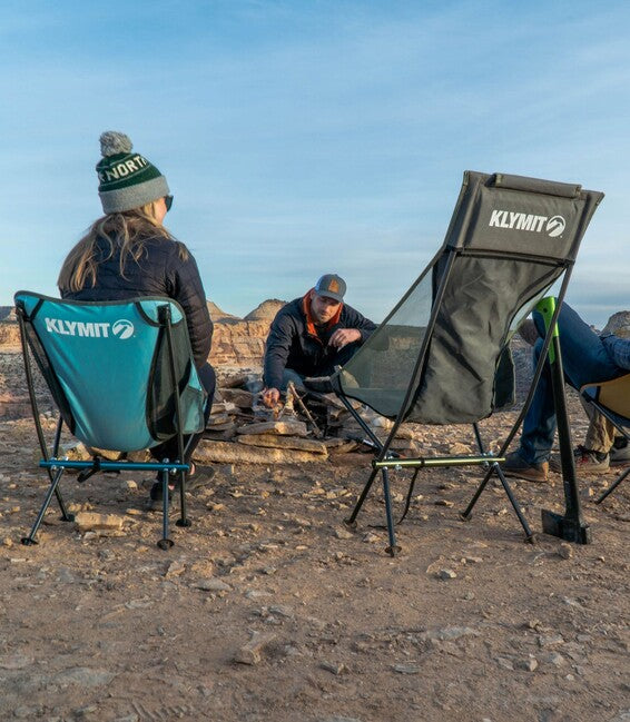 Klymit Ridgeline сгъваемо кресло, синьо