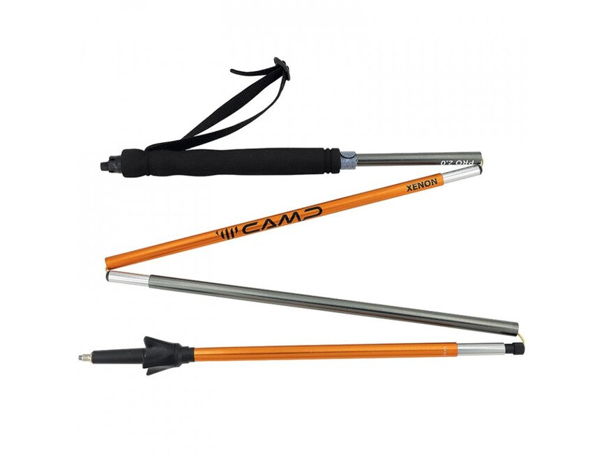 CAMP Xenon Pro 2 ултралеки сгъваеми бегални щеки 115-135 cm