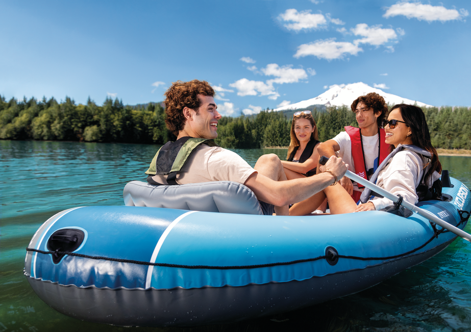 Intex Excursion™ 4 надуваем чамец
