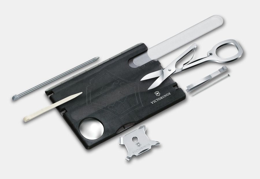 Victorinox Swiss Card Nailcare маникюр, черен