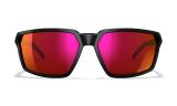 Wiley X Sierra слънчеви очила Captivate Red огледало, глос черни