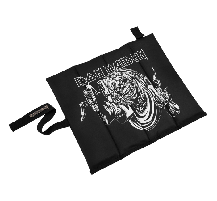 Brandit Iron Maiden Eddy Glow сгъваемо кресло, черно