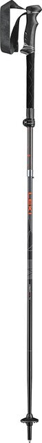 LEKI Legacy FX TA туристически бастуни, сребристо сива-ярко червена-черна, 110 - 130 см