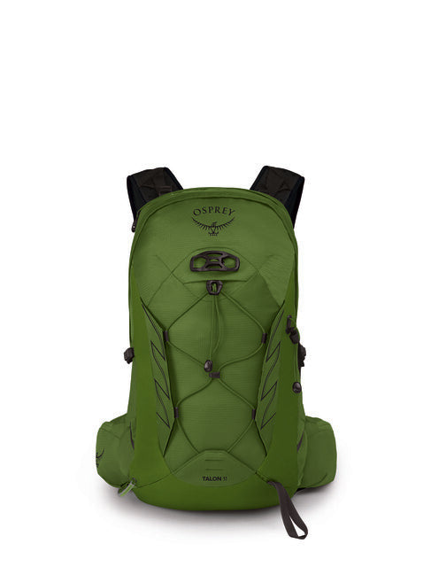 OSPREY TALON 11 туристическа раница, зелен колан/черен