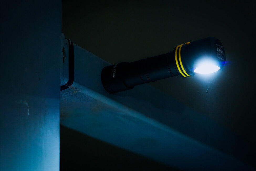 Armytek Elf C2 Cold White LED Headlamp, Battery Powered, 1100 lm, 4800 h, 65 g