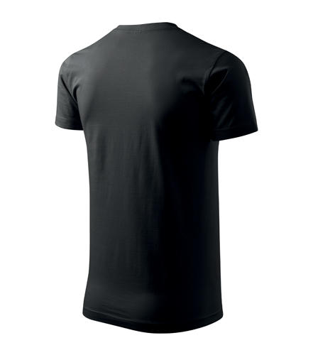 Malfini Heavy New къси тениска 200g/m2, черна