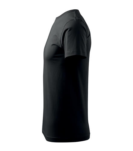 Malfini Heavy New къси тениска 200g/m2, черна