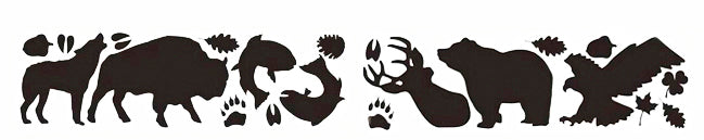 GearAid Tenacious Tape кръпки Wildlife