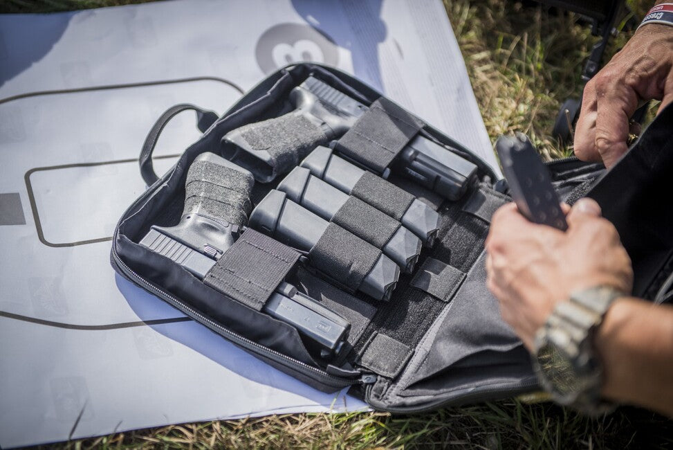 Helikon-Tex чанта за 2 пистолета Cordura, адаптивно зелено