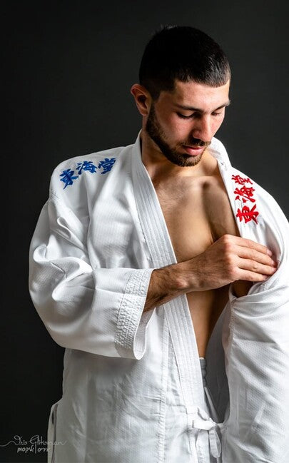 кимоно Tokaido Kumite Master K1 KA 100g, бяло