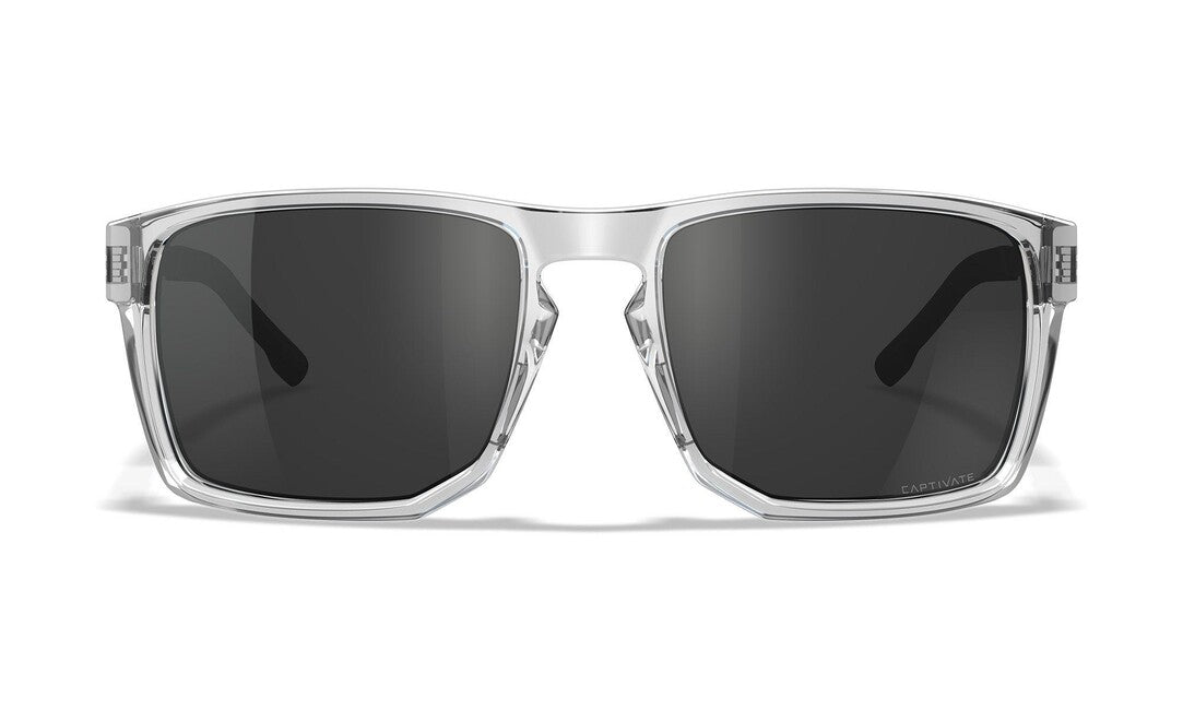 Wiley X Apex слънчеви очила, Captivate Grey/ Gloss Crystal Clear