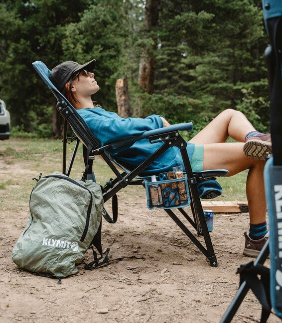 Klymit Switchback сгъваемо кресло, синьо