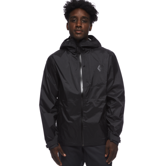 Black Diamond Treeline Rain Shell непромокаема яке мъжко, черно