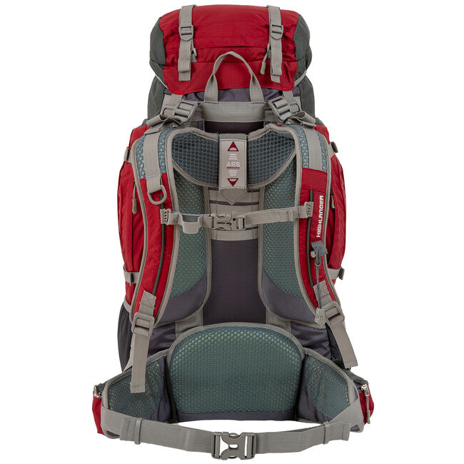 Highlander Expedition 65 L експедиционна раница, червена