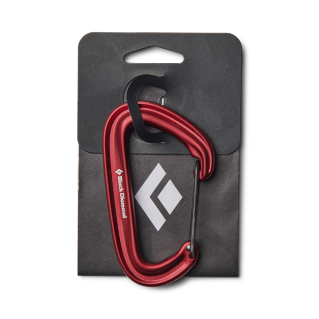 Black Diamond Litewire карабина, червена