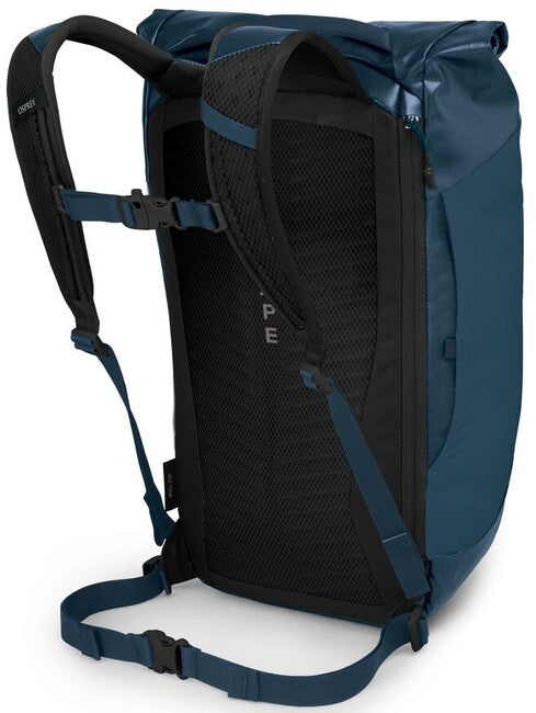 OSPREY TRANSPORTER ROLL TOP градски раница, вентури син