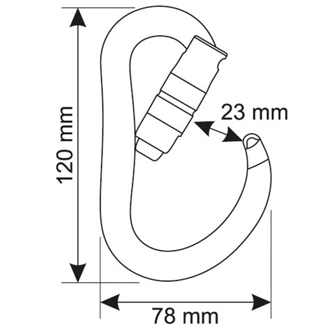 CAMP Atom 2Lock карабина