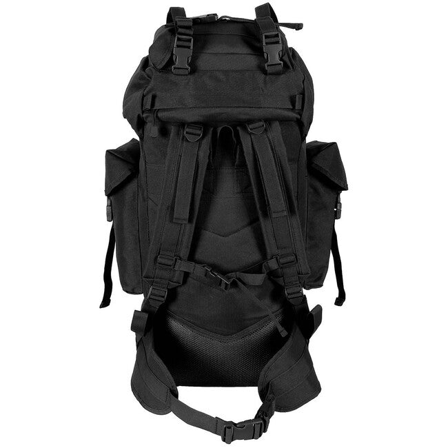 MFH MOLLE раница 65L, алуминиев прът, черен