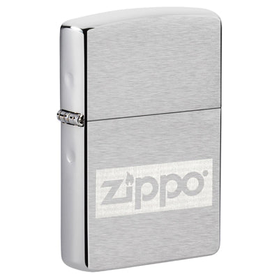 Zippo хромиран запалник и бутилка