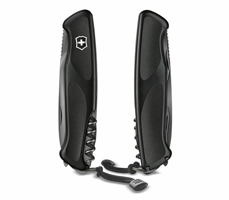 Victorinox RangerGrip 55 мултифункционален нож Onyx Black, черен монохроматичен, 12функции