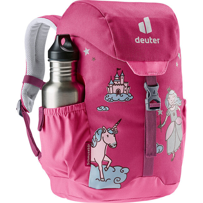 Deuter Schmusebär 8 детска раница, ruby-hotpink