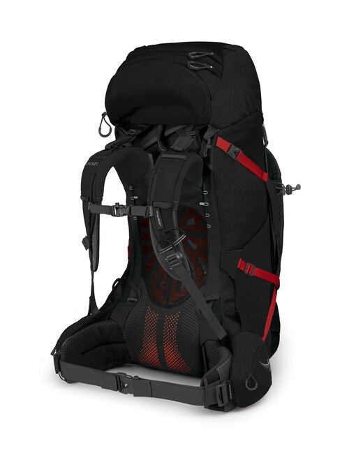 OSPREY AETHER PLUS 70 туристическа раница, черна