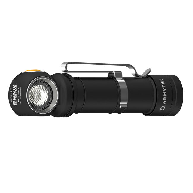 ArmyTek Wizard C2 Pro Max ръчен фенер LED с магнитен държач захранване от акумулатор 1440, бял, 3720 lm