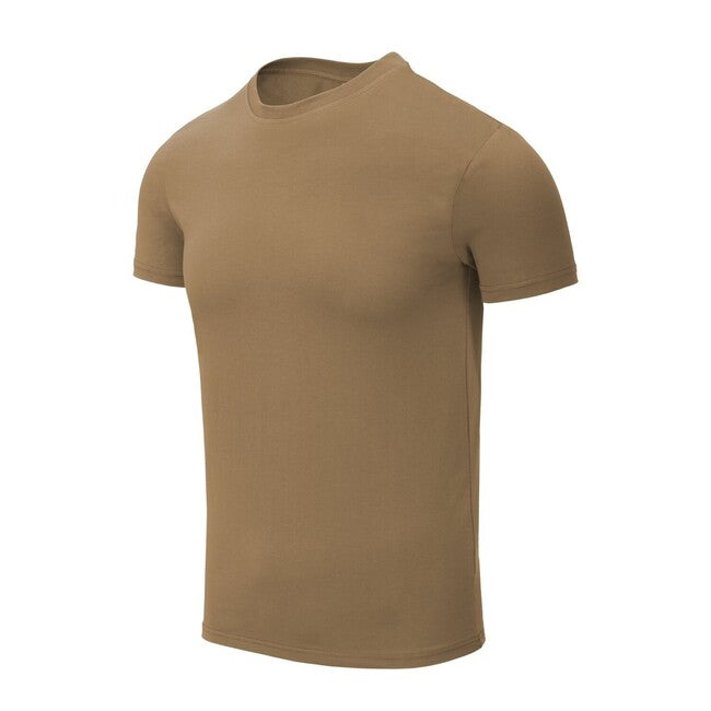 Helikon-Tex SLIM тениска от органичен памук, U.S. кафяво
