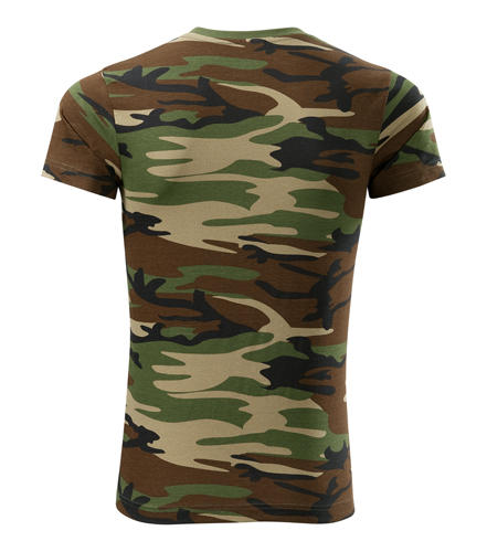 Malfini Camouflage кратка тениска 160g/m2, кафяво