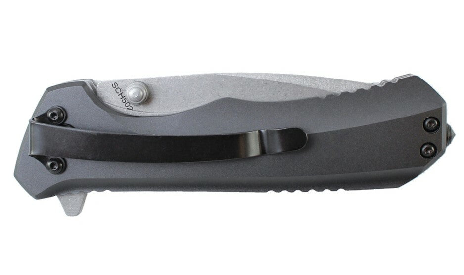 Schrade нож 8,1 см, черен, алуминиев G10