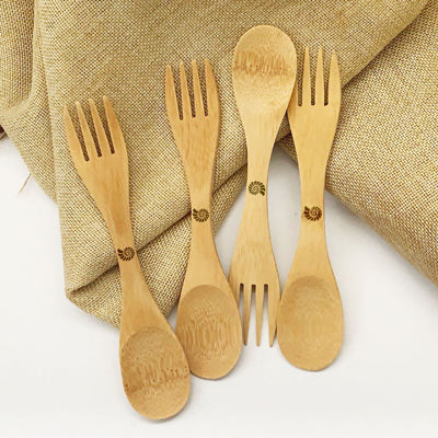 Origin Outdoors Bamboo бамбукова лъжица-вилица