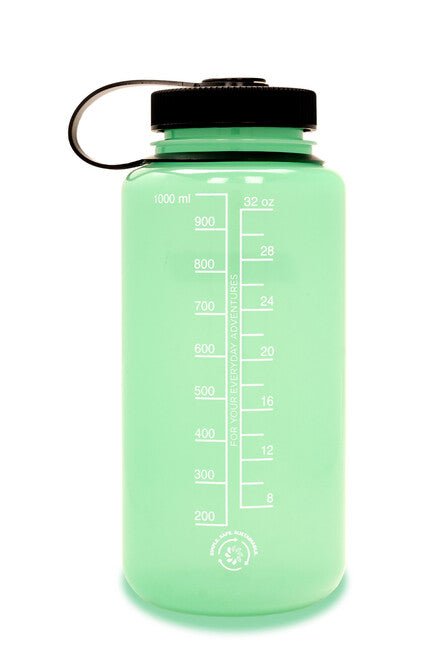 Бутилка за питие Nalgene WM Glow Sustain 1 л, зелена