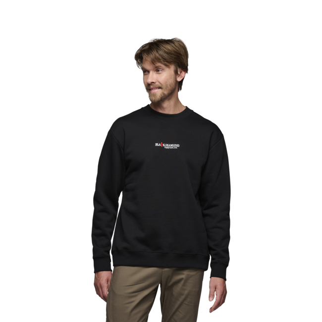 Black Diamond Heritage Wordmark суитшърт мъжки, черен
