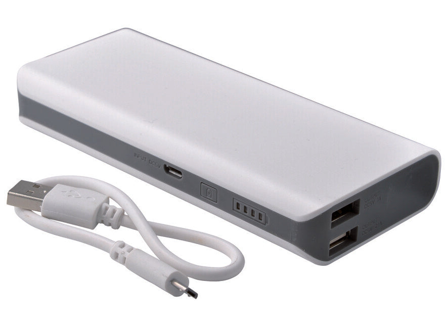 Baladeo PLR905 пауърбанк S11000 2x USB, бяла