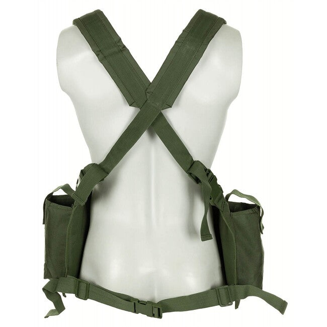 MFH тактическа жилетка Chest Rig, 9 джоба, OD зелено
