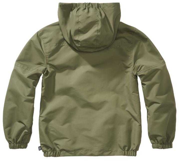 Brandit Summer Frontzip Windbreaker яке детско, маслинено