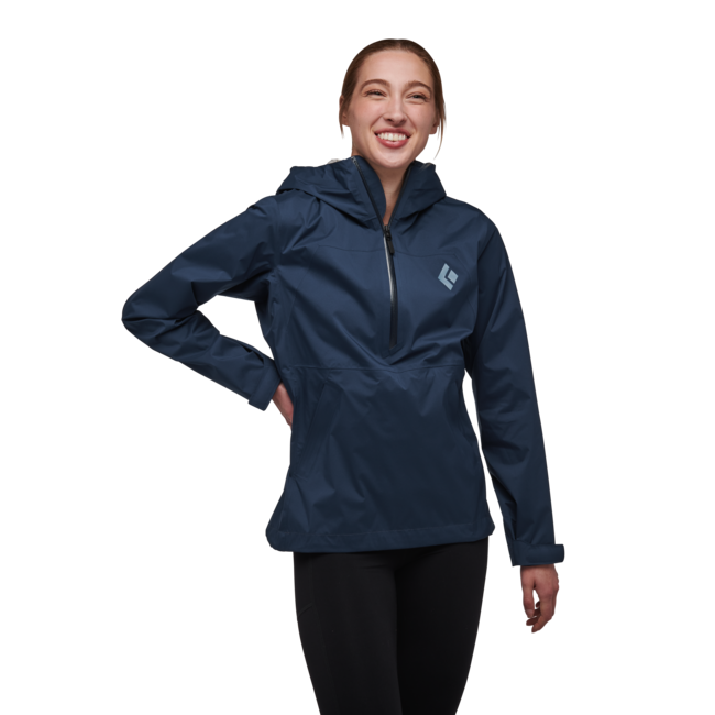 Black Diamond Stormline Stretch анорак непромокаема яке, дамски, индиго