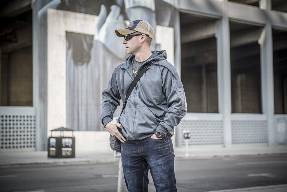 Helikon-Tex URBAN TACTICAL HOODIE суитшърт с качулка (FullZip), черна